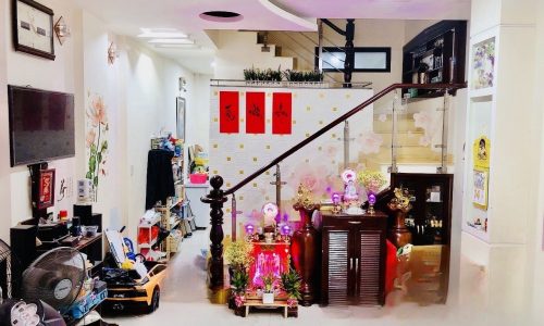 BÁN NHÀ BÌNH THẠNH HXH 60M2 NGANG 4.5 4 TẦNG 4 PHÒNG NGỦ VUÔNG VỨC NGUYỄN VĂN ĐẬU 7.4 TỶ.