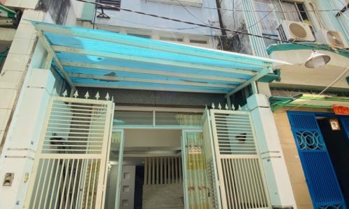 BÁN NHÀ QUẬN 3 HXH 45M2 NGANG GẦN 4M 5 TẦNG 5 PHÒNG NGỦ SỔ VUÔNG HẺM THÔNG VÕ VĂN TẦN GIẢM 7.4 TỶ