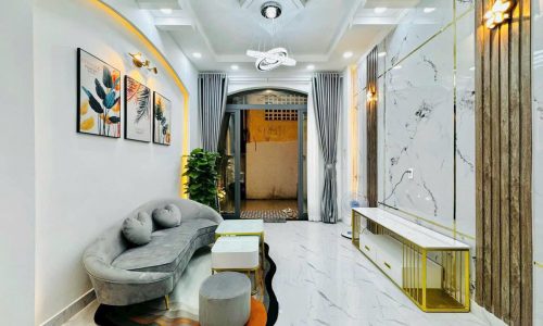 BÁN NHÀ PHÚ NHUẬN HXH 55M2 3 TẦNG 4 PN ĐẸP LUNG LINH SÂN RỘNG THÍCH QUẢNG ĐỨC 5.95 TỶ.