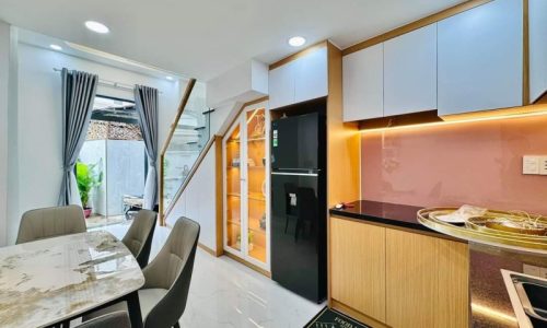 BÁN NHÀ BÌNH THẠNH HXH 39M2 4 TẦNG NGANG 5M 3 TẦNG 3PN SÁT MẶT TIỀN VẠN KIẾP 4.95 TỶ