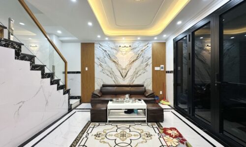 BÁN NHÀ PHÚ NHUẬN HXH 50M2 4 TẦNG NGANG 5M 4 PN DẸP LL HẺM THÔNG THÍCH QUẢNG ĐỨC 7.8 TỶ.