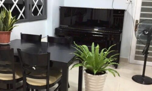 BÁN NHÀ MẶT TIỀN 50M2 5 TẦNG 5 PN KD ĐỈNH NGANG 5 PN KHU PXL HOA ĐÀO 13.5 TỶ.