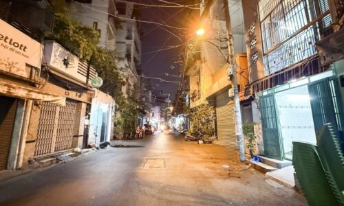 BÁN NHÀ MẶT TIỀN 50M2 5 TẦNG 8 PN KD ĐỈNH CHDV CÔ GIANG KHU PXL 9.9 TỶ.