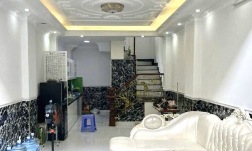 BÁN NHÀ MẶT TIỀN 65M2 6 TẦNG NGANG 4M 6 PN KD ĐỈNH TRẦN HỮU TRANG 15.5 TỶ.